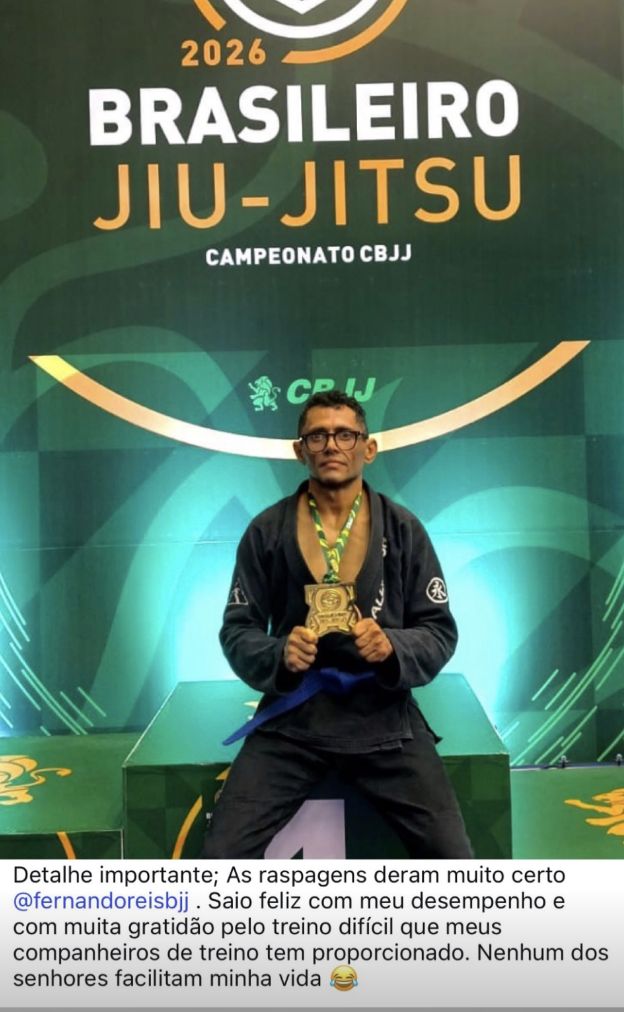 Depoimento de aluno do Masters da Meia