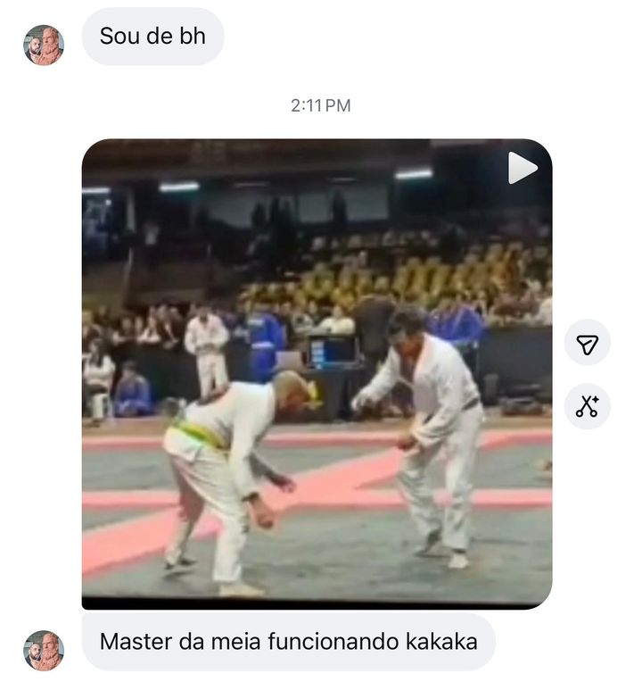 Depoimento de aluno do Masters da Meia