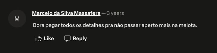 Depoimento de aluno do Masters da Meia